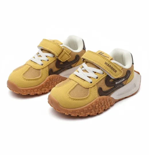 Warrior Kids' Mustard Beige Sneakers